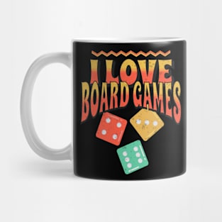 I Love Board Games Mug